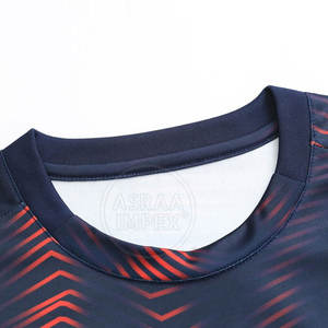 ชุดเล่นฟุตบอลผ้าโพลีเอสเตอร์100% ชุดทีมฟุตบอลโรงงานขายตรง - Product Image 3