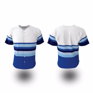 Maillot de baseball boutonné de haute qualité pour équipe Prix de gros Maillot respirant à séchage rapide pour adultes - Product Image 2