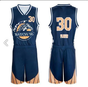 custom design sublimation printing reversible basketball jersey sports uniforms - Product Image 3