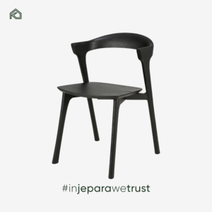 Silla de Comedor Moderna Impermeable de Madera de Teca Sólida con Reposabrazos de Cuero PU, Estilo Nórdico Ecológico para Hotel, Patio, Jardín, Restaurante, Exterior - Product Image 2
