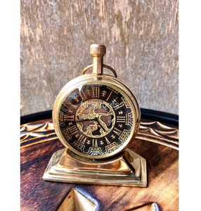 K Brass oodern etal Rass rophy esesk Lock intintage ououble IDE ailailway tation tion Lock OME o OME some ececor & iving oom ececor - Product Image 1