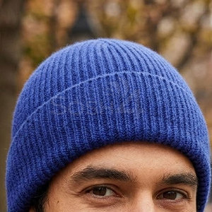 Casual Wear <b>Beanies</b> OEM Service New Style Adult 100% <b>Wool</b> Made Material Jacquard Custom Logo Printed Common High Quality <b>Beanies</b> - Product Image 2