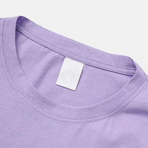 Nuevas Camisetas Cómodas para Hombre 100% Algodón Manga Corta Cualquier Color Diseño Liso Color Sólido Camisetas para Hombre - Product Image 4