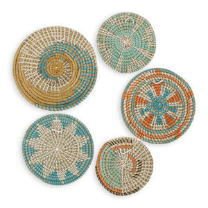 Natural sea grass wall hanging arts indoor room <b>decoration</b> <b>items</b> wholesale seagrass wall-mounted art - Product Image 3