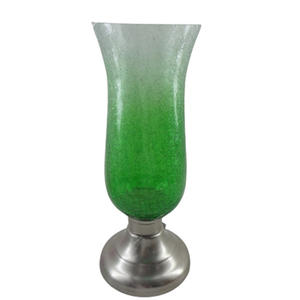 Soporte votivo de vidrio para interiores y exteriores, soporte de vela CRACKLED transparente para Navidad, decorativo, personalizado, hecho a mano - Product Image 3