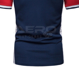 Personnalisé surdimensionné hommes pour Polo T-Shirt 100% coton tricoté tissu confortable marque de distributeur conception - Product Image 6