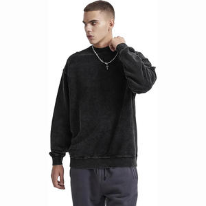 Haute qualité 500 GSM 100% coton sweats épais blanc uni poids lourd surdimensionné sweats à capuche Logo personnalisé unisexe Plus hommes - Product Image 5