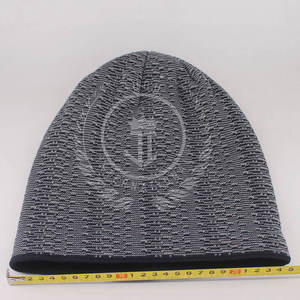 Bonnet en laine de style moderne fabriqué au Pakistan, couleur unie, logo personnalisé, adulte, réglable, haute qualité - Product Image 4