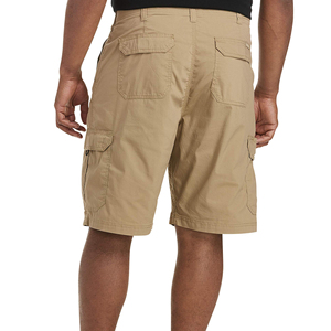 Pantalones cortos informales de verano para hombre, pantalones cortos de carga para correr, sueltos con múltiples bolsillos, cintura elástica, trabajo, senderismo, pantalones cortos para hombre - Product Image 3