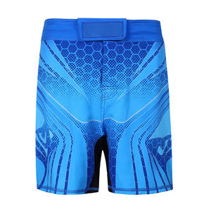Pantalones cortos deportivos MMA de calidad superior para hombre, diseño popular ecológico, Color personalizado, patrón sólido de secado fácil, método de tejido no tejido - Product Image 1