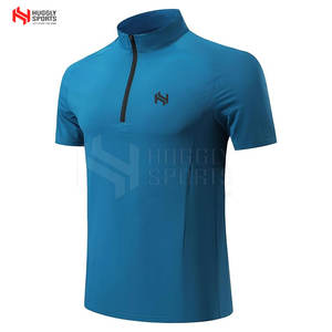 Uso cómodo Hombres Quarter Zip Camisas Tamaño personalizado Hombres Quarter Zip Camisas MOQ bajo Hombres Quarter Zip Camisas - Product Image 1