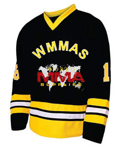 Servicio OEM al por Mayor, Personaliza Tu Diseño, Logotipo Impreso por Transferencia de Calor, Jersey de Hockey Unisex para Adultos de Spandex/Poliéster - Product Image 1