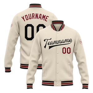 Produits les plus populaires Vestes letterman légères et confortables pour hommes Collection hiver Vestes de baseball grande taille pour femmes - Product Image 1