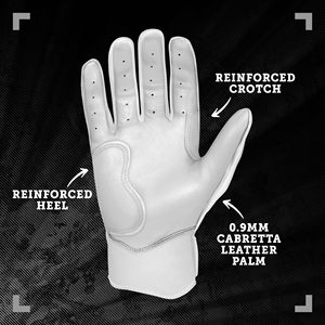 Uso de prendas de vestir para guantes de bateo de béisbol y softbol de alta calidad Guantes de cuero genuino Servicio ODM y OEM Guantes de bateo de béisbol - Product Image 3