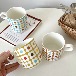 Vente flash : Tasse en céramique personnalisée avec logo imprimé, thermique, durable, réutilisable, motif floral, marque haut de gamme, bureaux, événements - Product Image 2