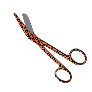 Tijera de Cirugía de alta calidad, mango recubierto de papel, sala de operaciones de acero inoxidable, tijera de punta afilada médica - Product Image 1