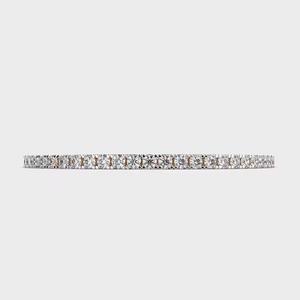 Classic Tennis <b>Bracelet</b> Diamond Moissanite Tennis <b>Bracelet</b> 14k Dainty Gold Diamond <b>Bracelet</b> Jewelry Perfect Gift - Product Image 3
