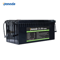 Paket Baterai LiFePO4 24V 100Ah 8S1P Lithium Iron Phosphate Penyimpanan Energi Surya ESS Kelautan Cadangan Rumah RV UPS OEM ODM BMS
