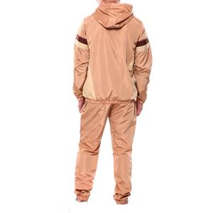 Conjunto Deportivo de Dos Piezas para Hombre, Chaqueta Corta y Pantalones Deportivos de Poliéster, Cortavientos, Transpirable, Estilo Urbano para Exteriores - Product Image 3