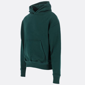 Fabricants de vêtements logo graphique personnalisé sweat à capuche en coton épais uni de haute qualité sweats à capuche surdimensionnés lourds - Product Image 5