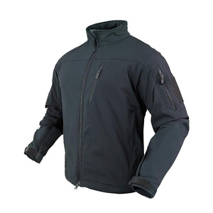Veste softshell pour homme en polyester OEM, capuche réglable, vêtements de sport, respirante, durable, veste d'extérieur - Product Image 1