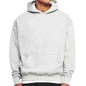 เสื้อฮู้ดดี้โอเวอร์ไซส์สำหรับผู้ชาย สไตล์โดดเด่น ผ้าฝ้าย 100% ระบายอากาศได้ดี น้ำหนักเบา เหมาะสำหรับฤดูหนาว ขายดี ขั้นต่ำ 2 ชิ้น - Product Image 5