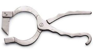 Nouveau couteau de castration Berry en acier inoxydable à lame de 27 cm, instrument vétérinaire Nawaz Surgical NS-209-27 réutilisable ISO9001 CE - Product Image 4