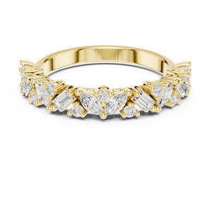 Bijou Bague vintage en or rose 18 carats pour bijoux de mariée - Product Image 5