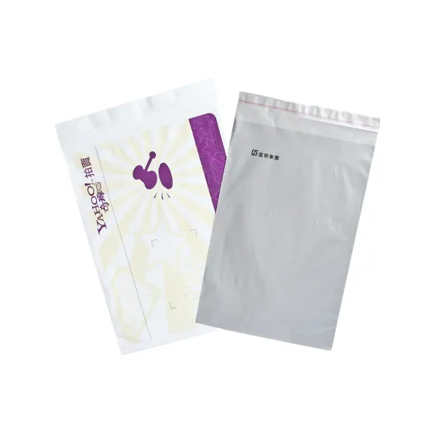 Custom Self Adhesive E Commerce Poly Mailer Clothing Shipping Pouch Plain Courier Plastic Mailing Bags