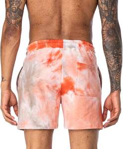 Nouveau été court haute qualité meilleur prix hommes 100% coton cravate teinture court - Product Image 6