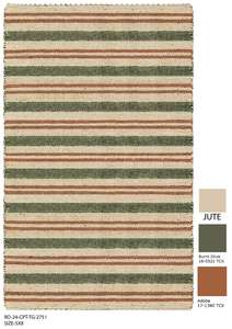 El atractivo atemporal de la alfombra de yute en la decoración del hogar Alfombra de área de yute Bohemia Estilo sostenible para su hogar Estilizar su espacio con alfombra de yute - Product Image 2