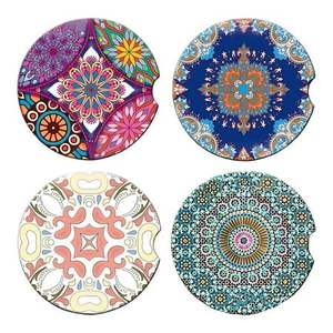 Posavasos de madera impresos de primera calidad para comedor moderno Juego de posavasos de madera impresos artísticos para exhibición en el hogar - Product Image 6