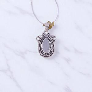 Fantástico colgante fino de plata 925 con piedras preciosas naturales, regalo de joyería hecho a mano para ella, venta al por mayor para mujeres - Product Image 2