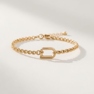 สร้อยข้อมือทองคำแท้ 18K สำหรับผู้หญิง ได้รับการรับรองจาก GIA ดีไซน์เรียบหรู ทันสมัย ผลิตในประเทศไทย - Product Image 2