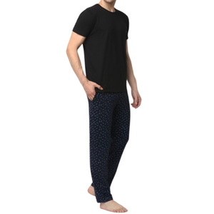Pyjama à capuche en sublimation pour hommes, 100% coton, respirant, séchage rapide, ensemble de vêtements de nuit OEM, confortable, doux, vêtements de détente en vrac - Product Image 6
