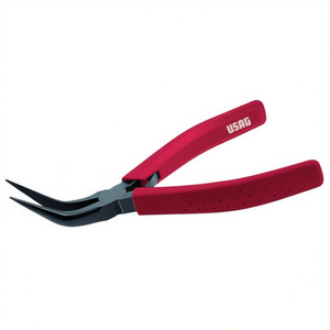 Usag Extra-<b>Long</b> Half-Round <b>Nose</b> Pliers with 40 Bent Jaws Product Category Plier - Product Image 2