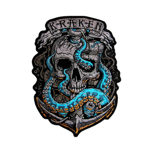 Grands patchs appliques brodés pour DIE Iron Sew pour vestes de moto vêtements et sacs gilet patchs - Product Image 1