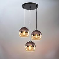 Lustre suspendu électrique moderne abstrait en métal artisanal de haute qualité, forme ovale |   Mariage