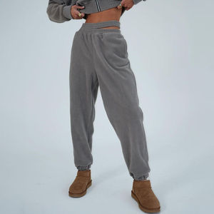 Ensemble jogging réversible 2 pièces pour homme : sweat à capuche court zippé et pantalon de survêtement – Style streetwear hiver 100 % coton, design sans couture, imprimé uni - Product Image 4