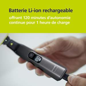 Recortadora Corporal Eléctrica con 2 Cuchillas y 20 Longitudes de Corte, Resistente al Agua IPX7, 1 Base de Carga y 1 Peine Incluidos - Product Image 3