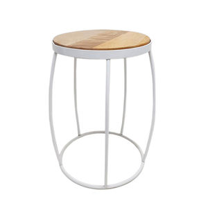 Mesa auxiliar decorativa de mármol de hierro para habitación de hotel para dormitorio y sala de estar, muebles de jardín hechos a mano a granel - Product Image 2