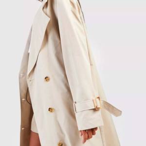 Abrigos Largos de Lana Personalizados para Mujer, Gabardinas de Moda de Corte Entallado, Sobretodos Cálidos y Transpirables, Chaquetas Rompevientos de Manga Larga para Chicas - Product Image 4