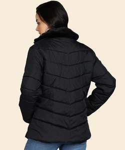 แจ็กเก็ตมีฮู้ดน่ารักสำหรับผู้ชาย, ชุดซิปเสื้อแจ็กเก็ตโพลีเอสเตอร์/ ผ้าฝ้ายแบบผูกเชือกกลับด้านได้ - Product Image 2