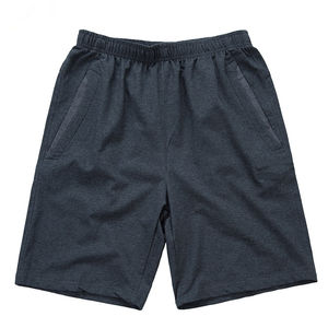 กางเกงขาสั้นฟิตเนสเอวสูงสำหรับผู้ชายผ้าคอตตอนผ้าฟลีซแห้งเร็วสไตล์สตรีท - Product Image 5