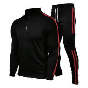 Conjunto Deportivo para Hombre, Chándal con Logotipo Personalizado, Manga Larga, Cremallera Completa, Conjunto para Correr y Trotar, 2 Piezas - Product Image 6