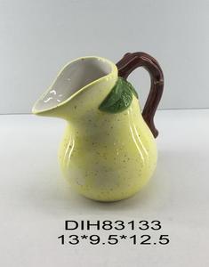 ที่วางช้อนเซรามิกสไตล์ยุโรป น่ารัก ลายวาดมือ รูปทรงลูกแพร์ สำหรับใส่สลัด อาหารค่ำ อาหารเรียกน้ำย่อย ผลไม้ ถาดอาหาร - Product Image 5