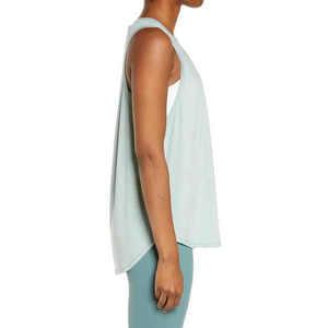 Camisetas sin mangas de secado rápido para mujer, camisetas sin mangas hechas en fábrica al mejor precio, camisetas sin mangas para mujer, camisetas sin mangas de tamaño personalizado - Product Image 3