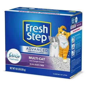 Litière agglomérante pour chat Fresh Step, avancée, contrôle des odeurs multi-chats, 18.5 lb - Product Image 5