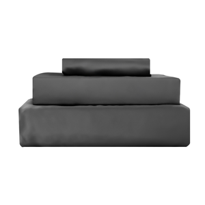 Venta directa por fabricantes 100% Sábana de bambú orgánica Sábana de cama llena de seda transpirable y refrescante - Product Image 2