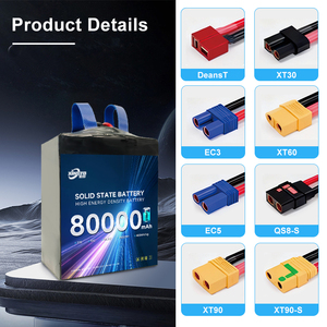 高能密度锂电池 12S80000mAh 用于工业检测垂直起降重型无人机 - Product Image 5